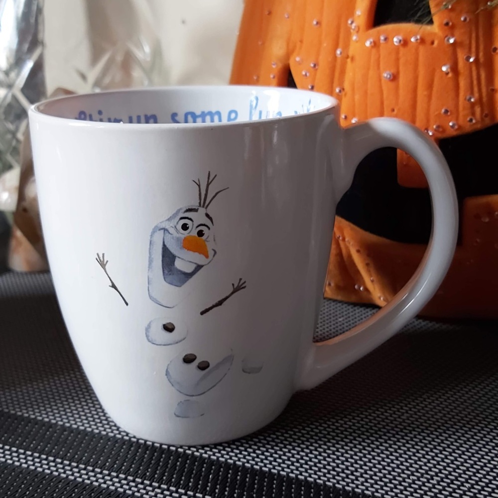 Olaf “Stir up some fun” coffee mug.